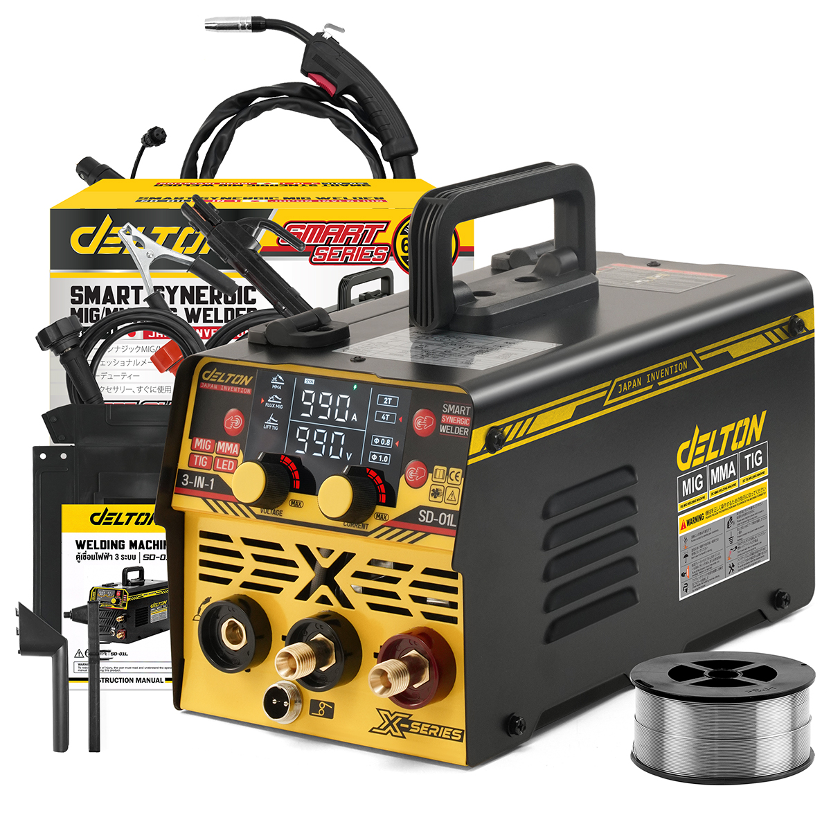 เครื่องเชื่อม INVERTER DELTON รุ่น SD-01L ดิจิตอล 3 ระบบ_8